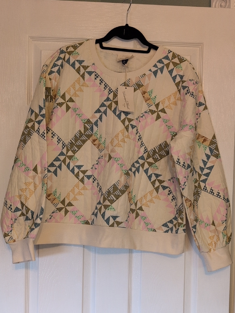Universal Thread Quilted Sweatshirt Women's XXL NWT